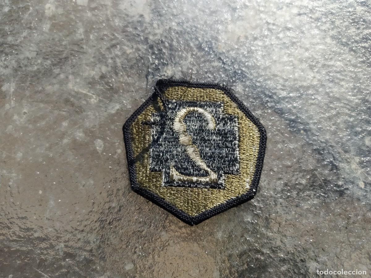 Militaria: Parche bordado de tela, E.U. - Foto 2