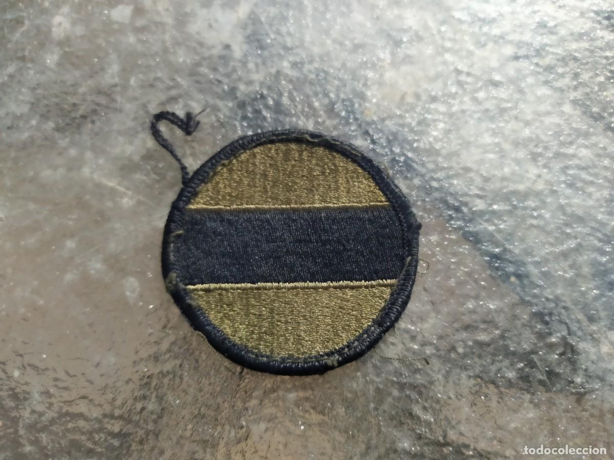 Militaria: Parche bordado de tela, E.U. - Foto 1