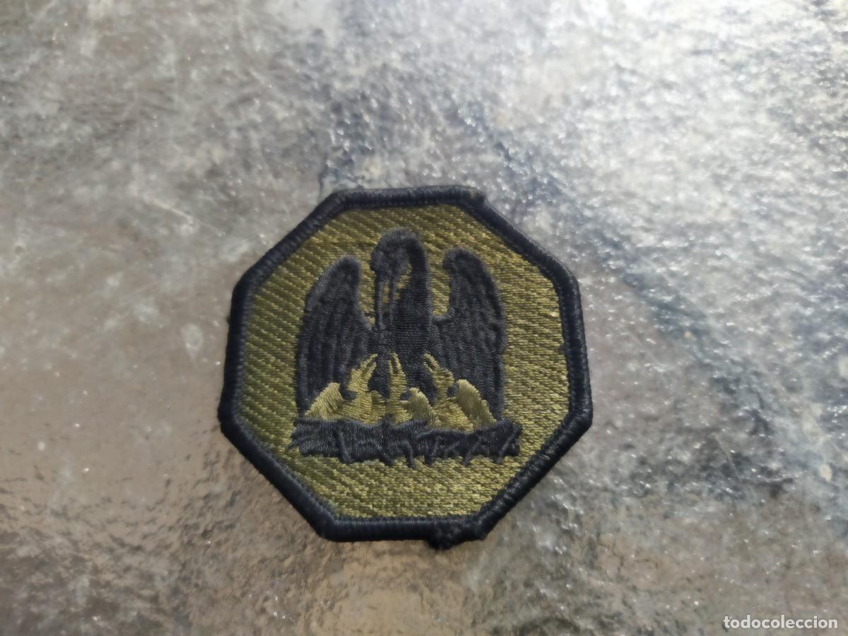 Militaria: Parche bordado de tela, E.U. - Foto 1