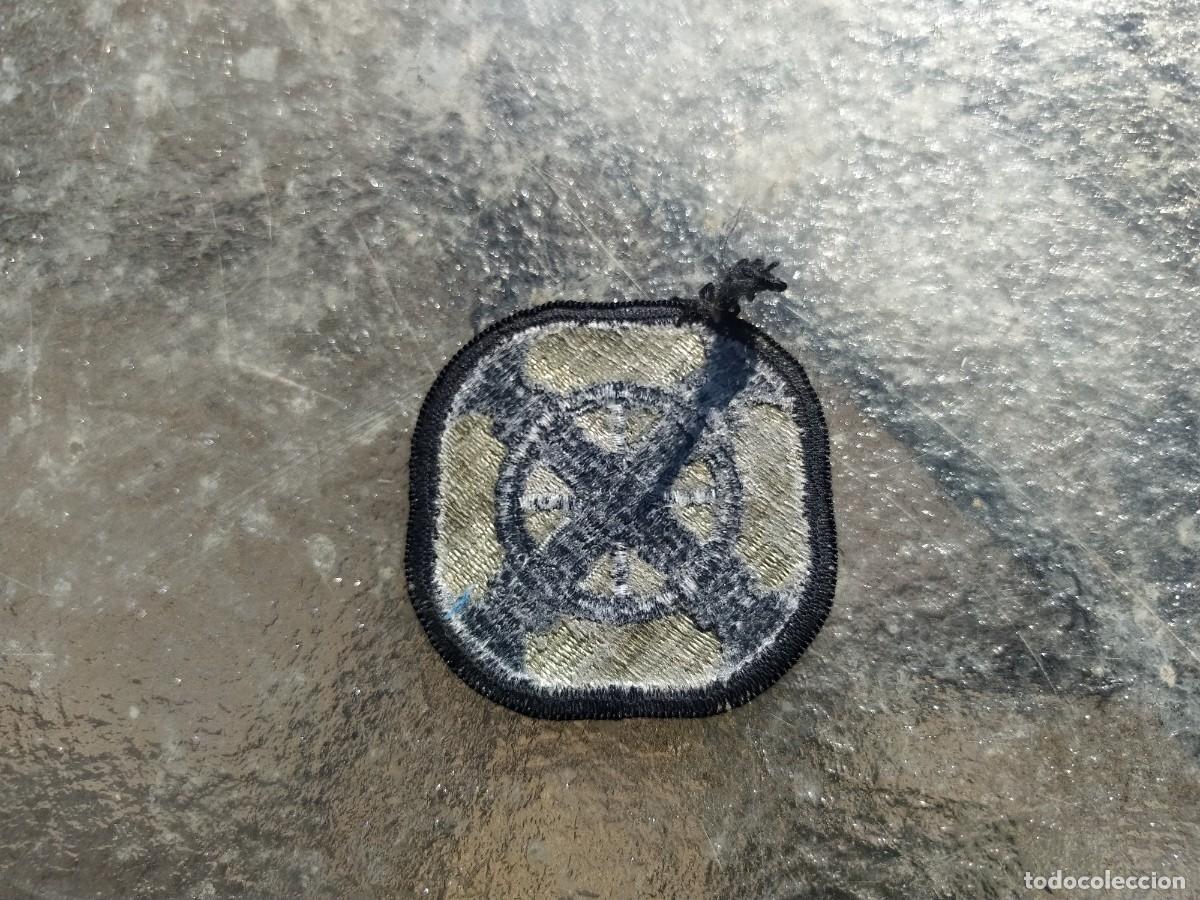 Militaria: Parche bordado de tela, E.U. - Foto 2