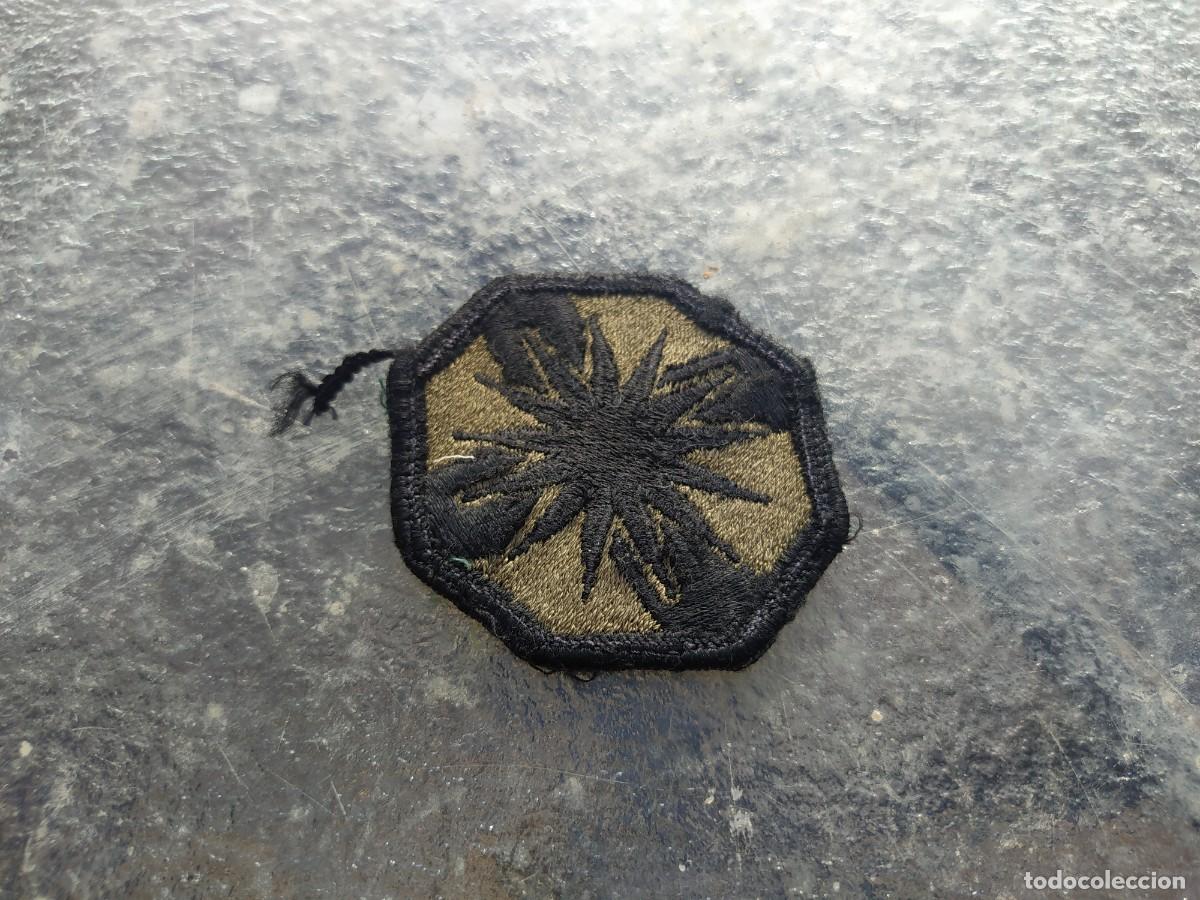 Militaria: Parche bordado de tela, E.U. - Foto 1