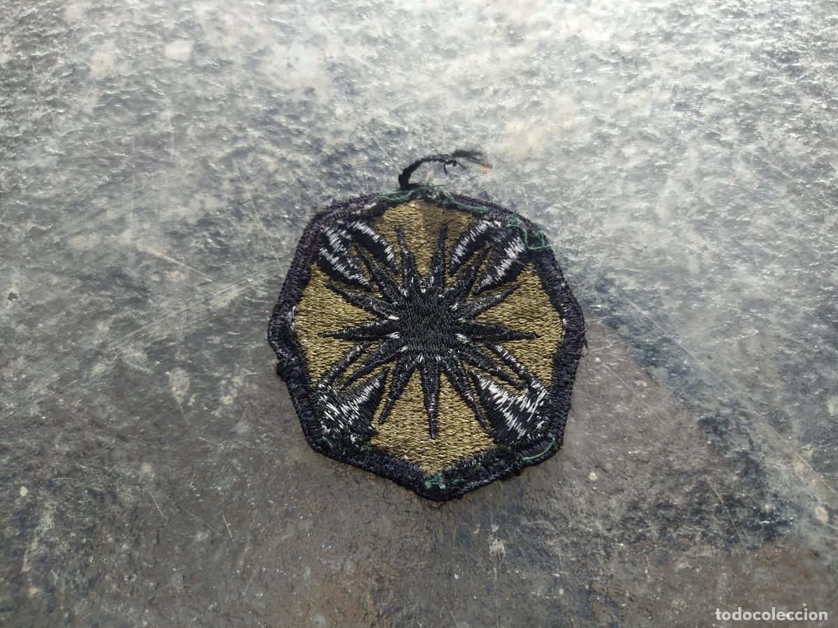 Militaria: Parche bordado de tela, E.U. - Foto 2