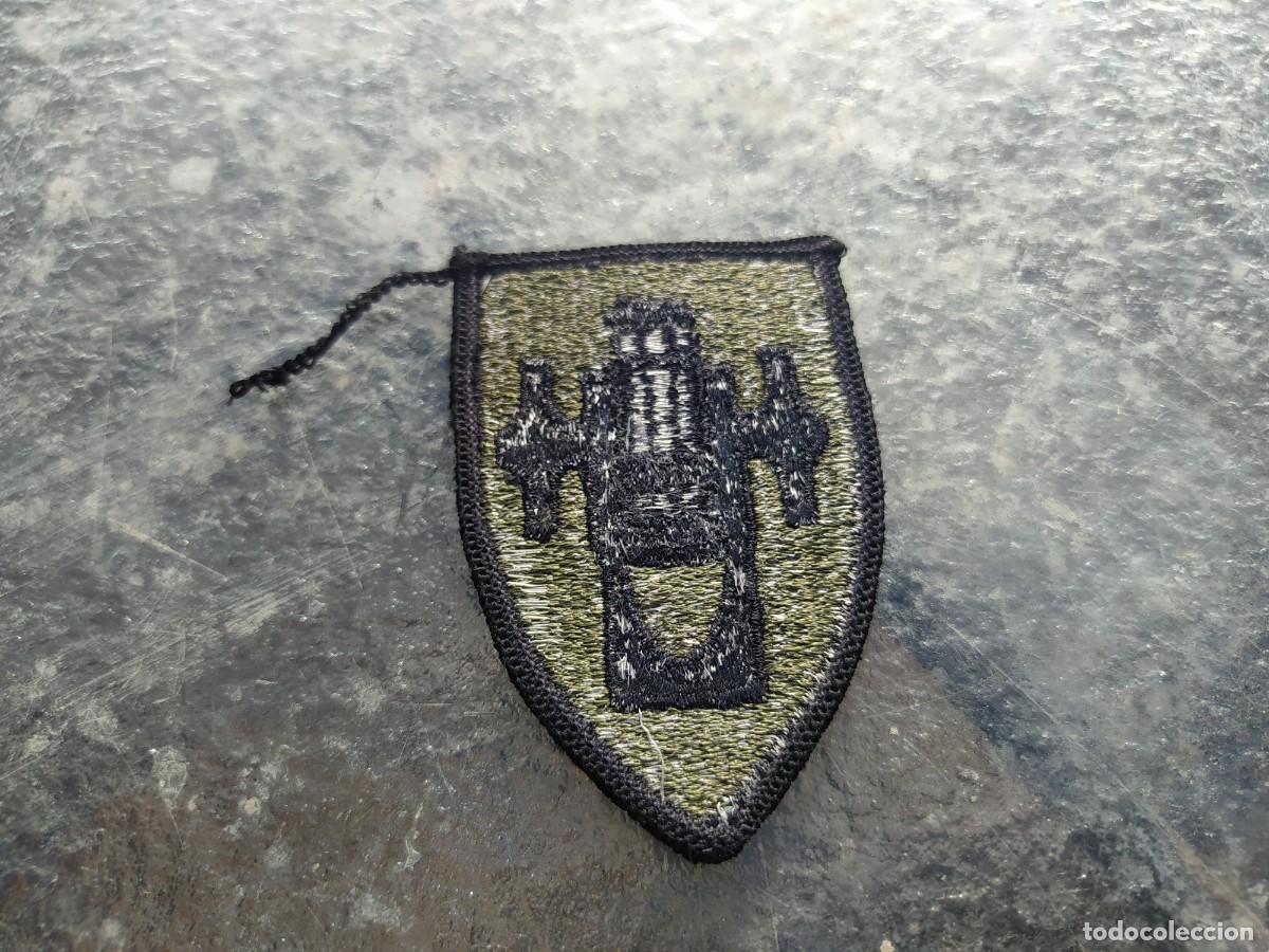 Militaria: Parche bordado de tela, E.U. - Foto 2