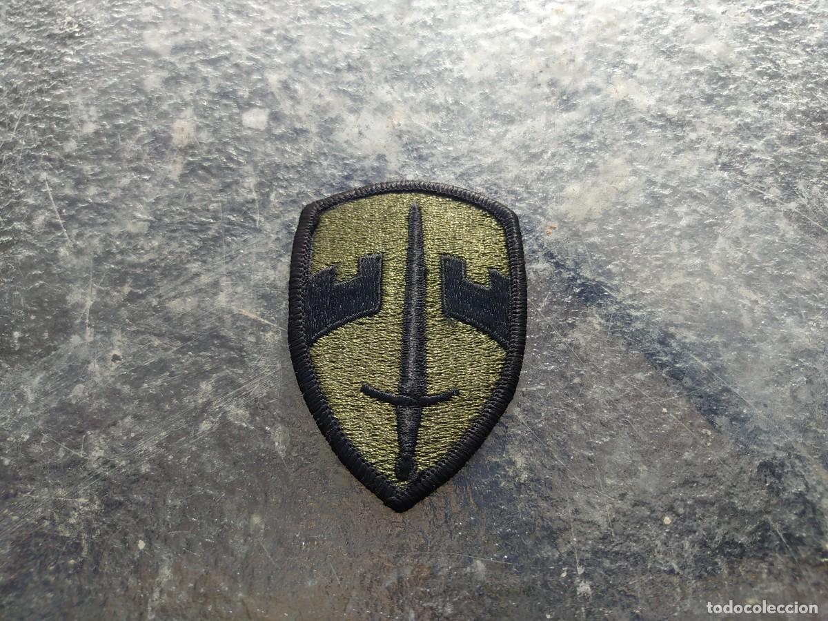 Militaria: Parche bordado de tela, E.U. - Foto 1
