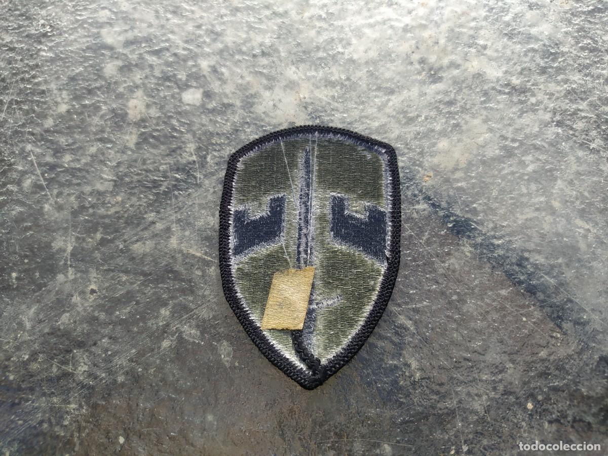 Militaria: Parche bordado de tela, E.U. - Foto 2