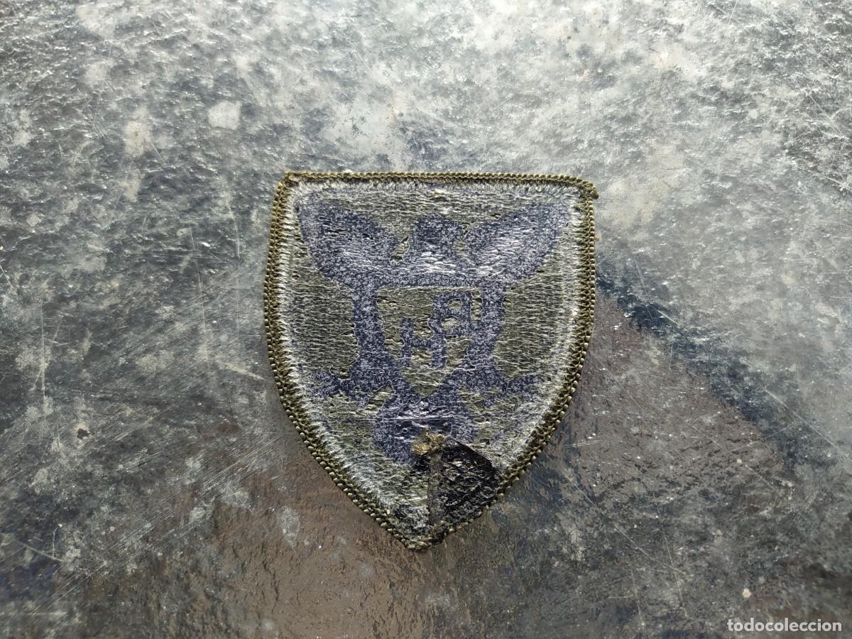 Militaria: Parche bordado de tela, E.U. - Foto 2