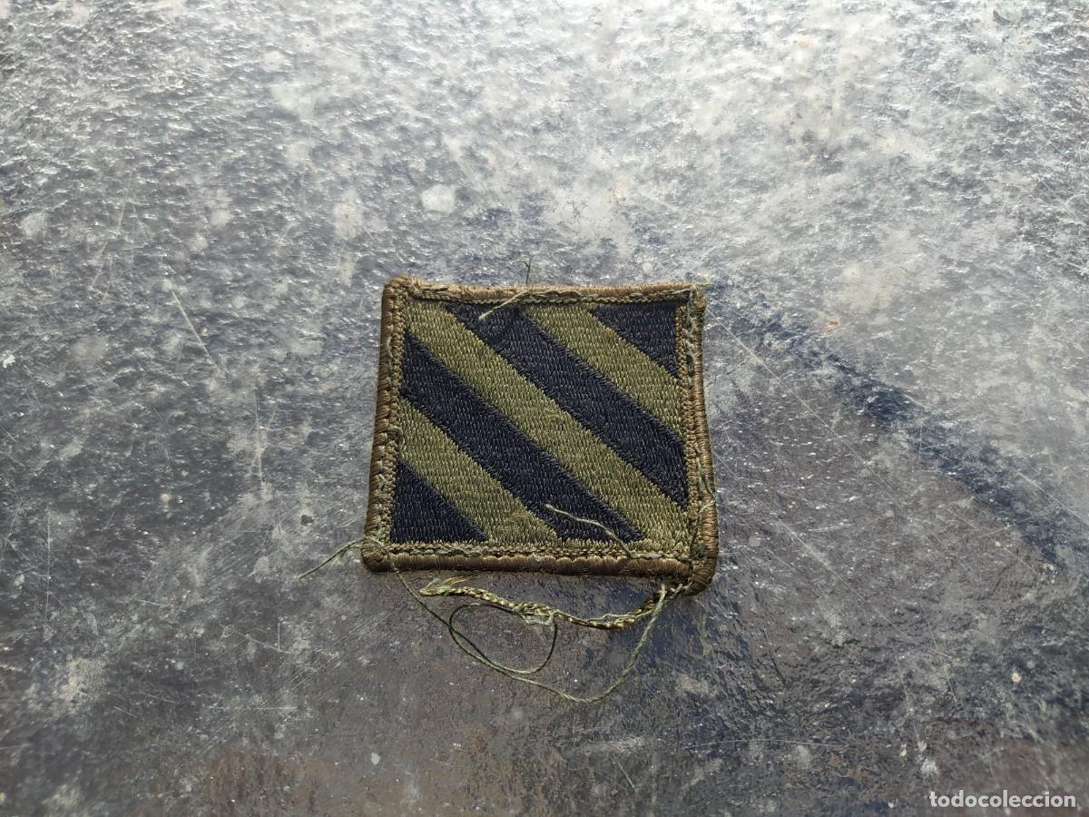 Militaria: Parche bordado de tela, E.U. - Foto 1