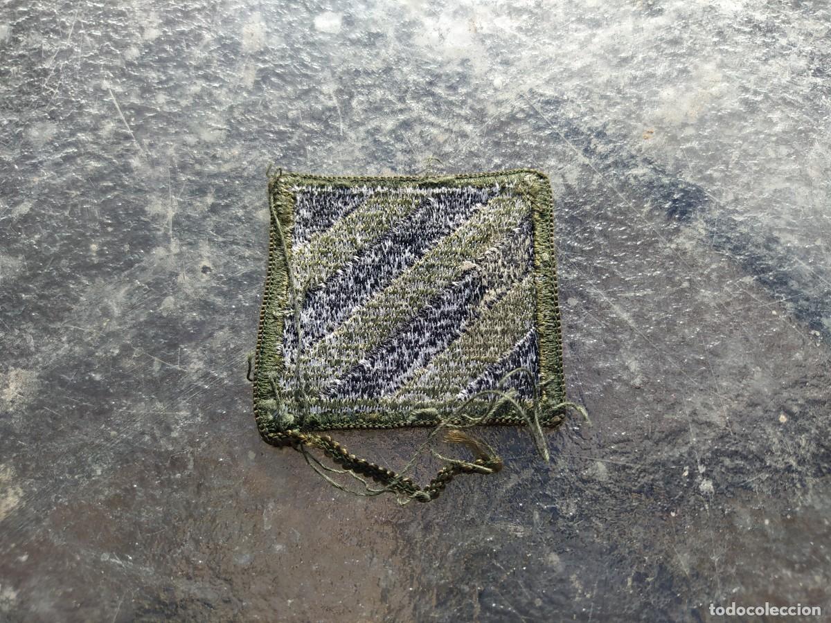 Militaria: Parche bordado de tela, E.U. - Foto 2