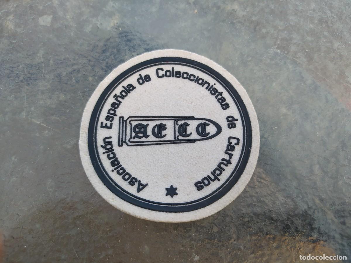Militaria: Parche de tela y pl&aacute;stico, AECC - Foto 1