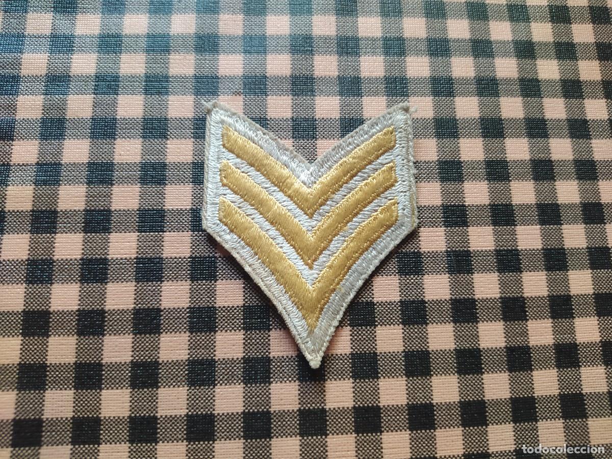 Militaria: Parche bordado de tela, E.U. - Foto 1