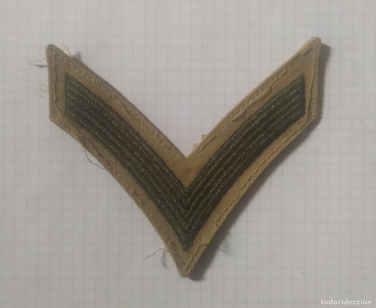 Militaria: Parche, &aacute;ngulo de graduaci&oacute;n - Foto 1