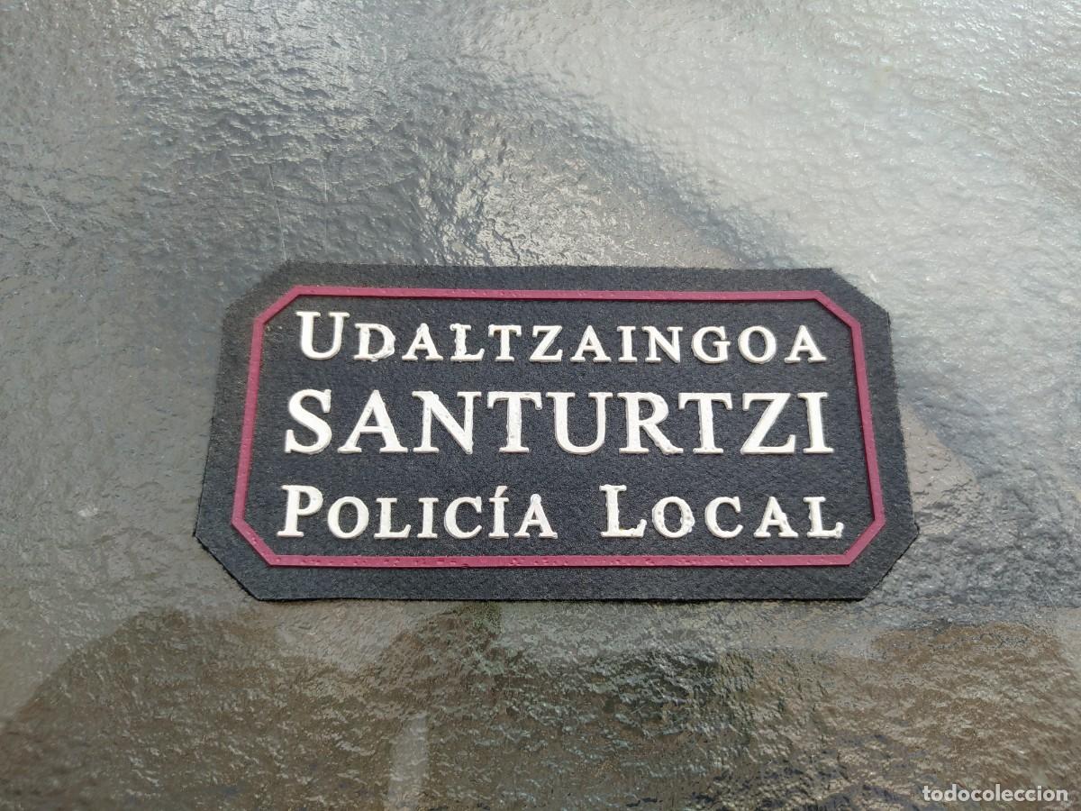 Militaria: Parche de polic&iacute;a local - Foto 1