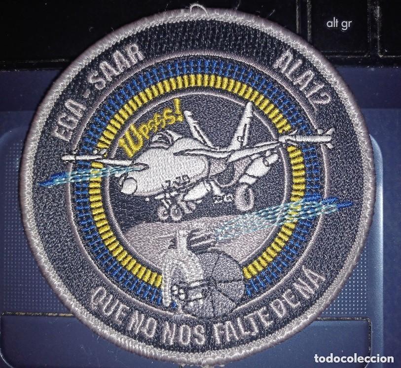 Militaria: PARCHE ORIGINAL EJERCITO DEL AIRE Y DEL ESPACIO ALA 12 - Foto 1