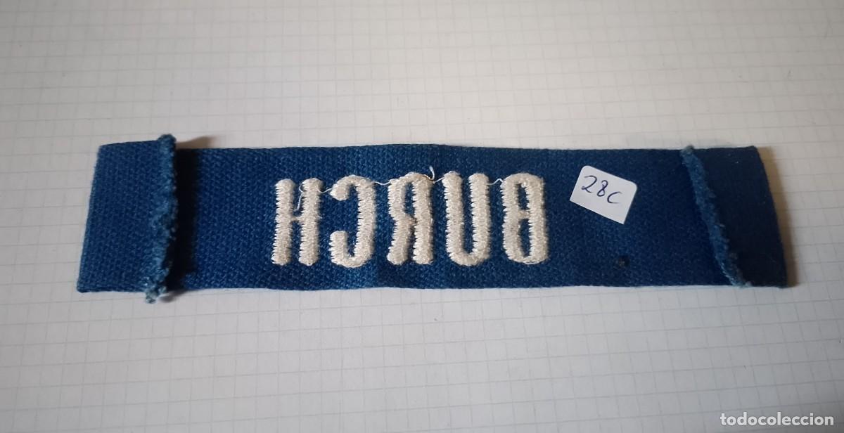Militaria: Parche de pecho Burch - Foto 2
