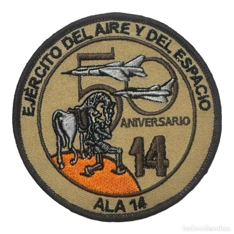 Militaria: Escudo 50 aniversario Ala 14 Albacete &Aacute;rido