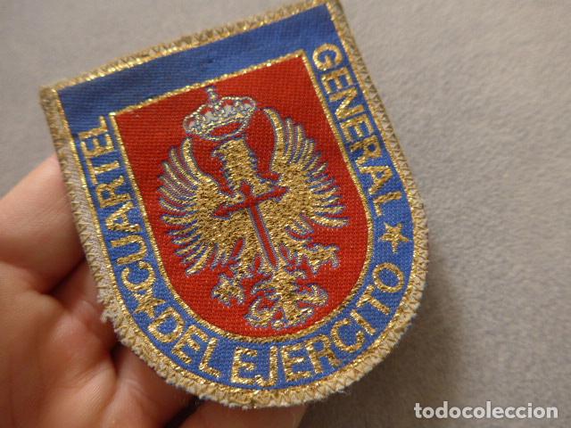 Militaria: Antiguo parche del Cuartel General del Ejercito, original. - Foto 2