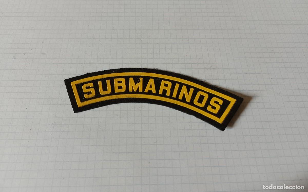 Militaria: T&iacute;tulo de pl&aacute;stico inyectado, submarinos - Foto 1