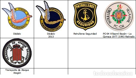 Militaria: DISTINTIVOS ARMADA NAVES - Foto 1
