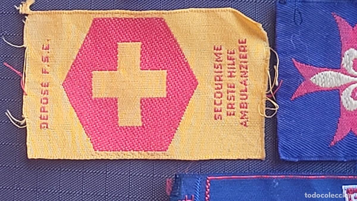 Militaria: LOTE DE 9 PARCHES DE LOS BOY SCOUTS - Foto 3