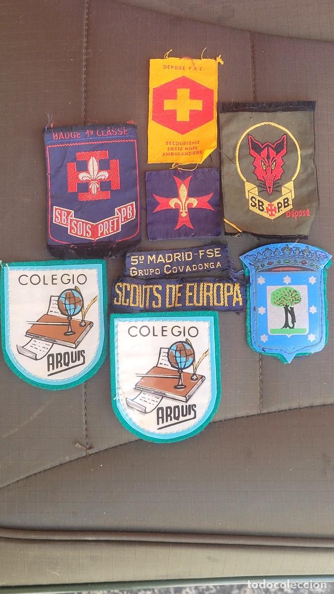 Militaria: LOTE DE 9 PARCHES DE LOS BOY SCOUTS - Foto 9