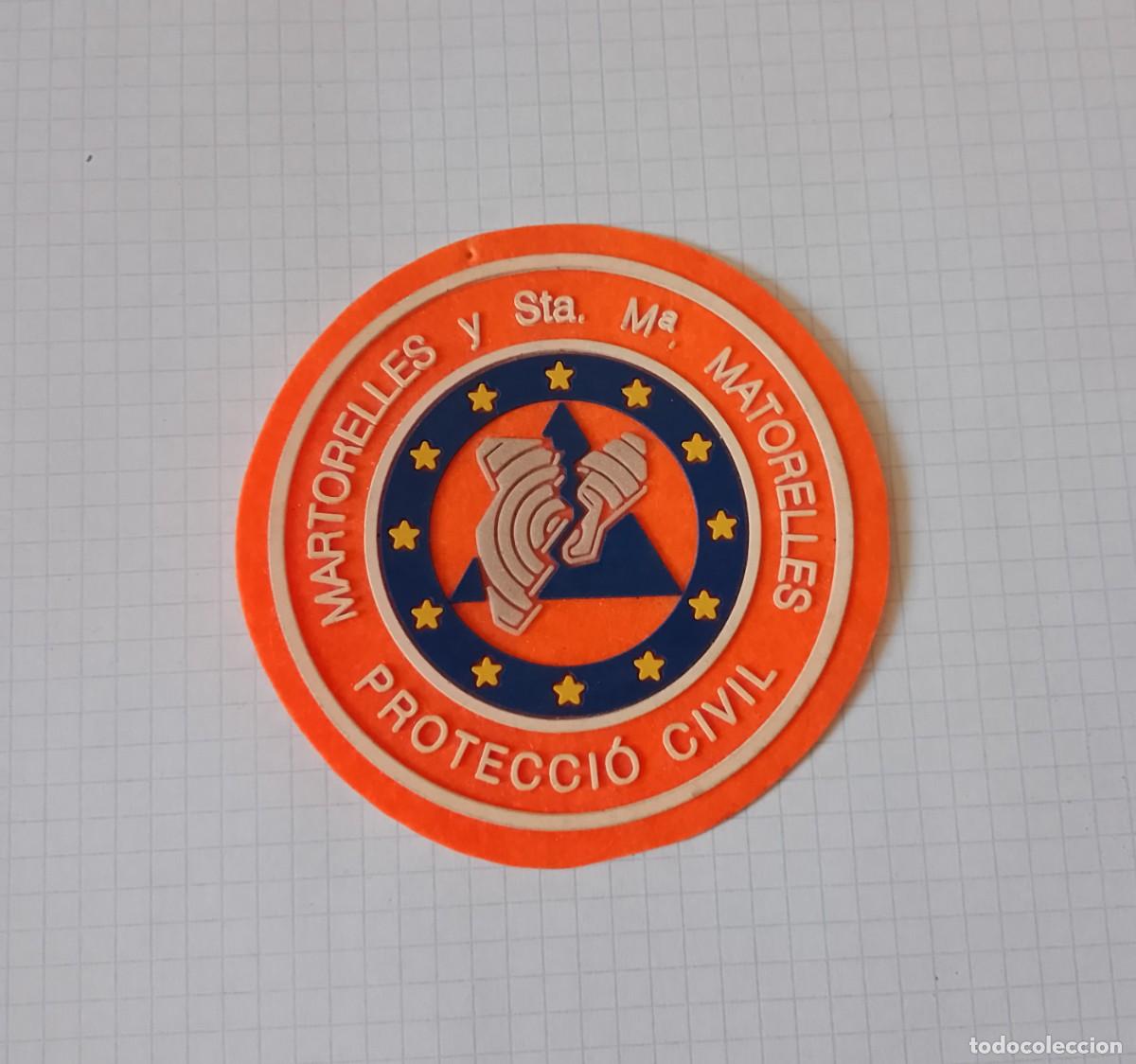 Militaria: Parche termoadhesivo Protecci&oacute;n civil - Foto 1