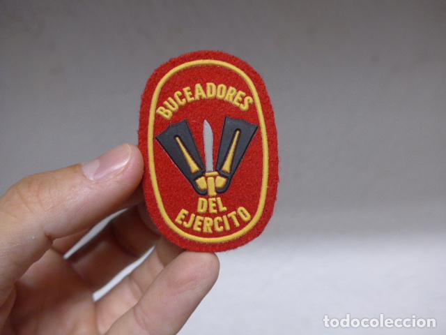 Militaria: Antiguo parche de buceadores del ejercito, original. - Foto 1