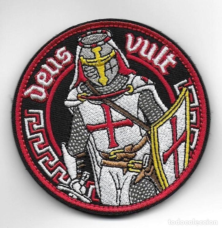 Militaria: parche CABALLEROS TEMPLARIOS - Foto 1