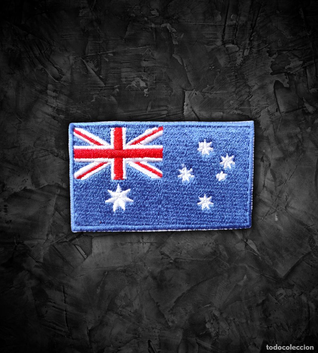 Militaria: AUSTRALIA Parche bandera termoadhesiva - Foto 1