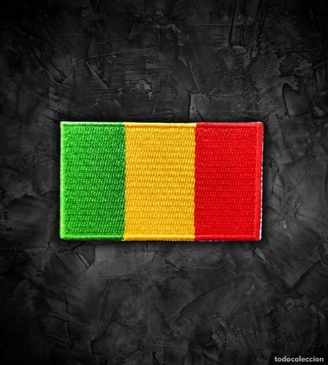 Militaria: MALI Parche bandera termoadhesiva - Foto 1