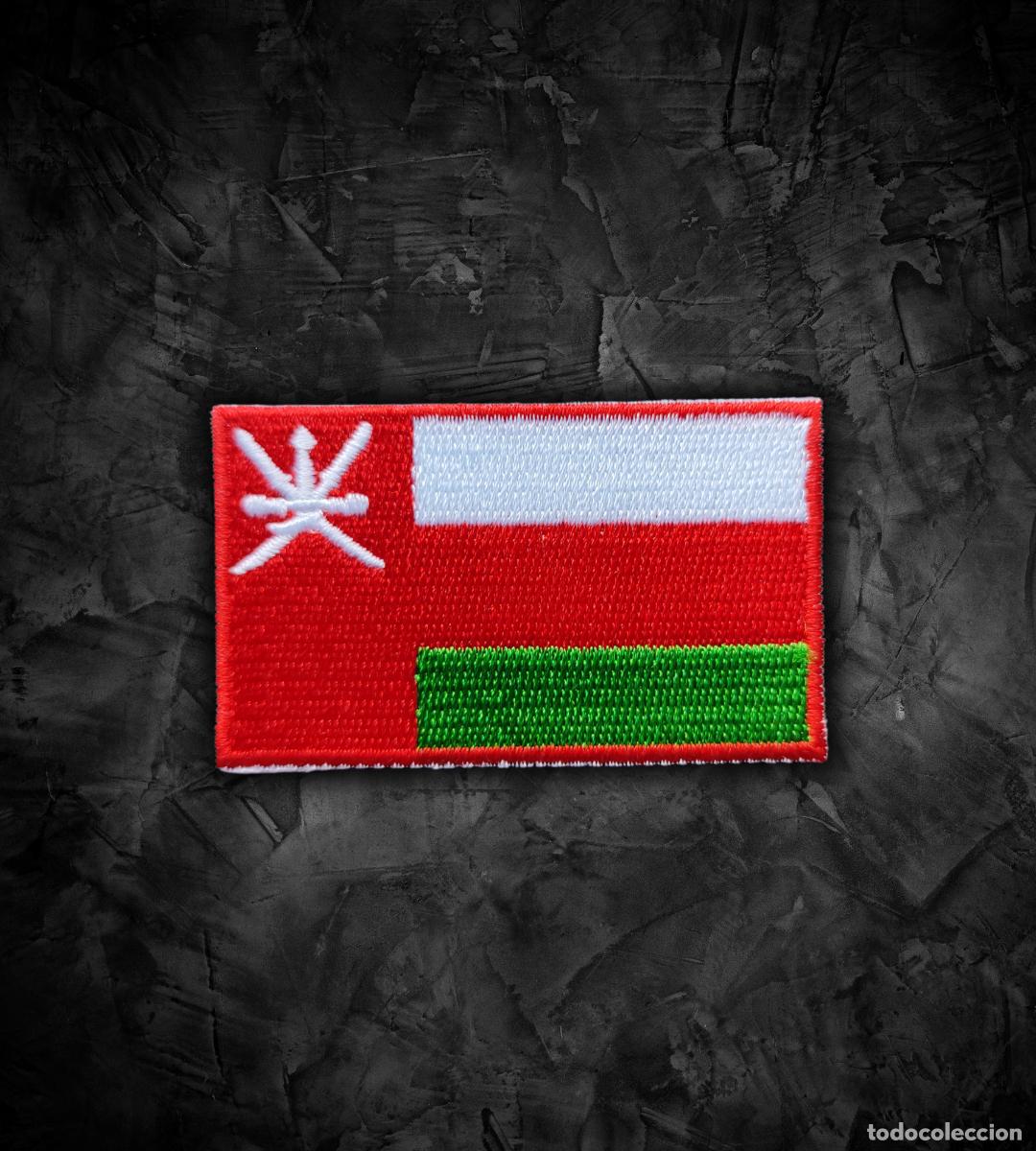 Militaria: OM&Aacute;N Parche bandera termoadhesiva - Foto 1