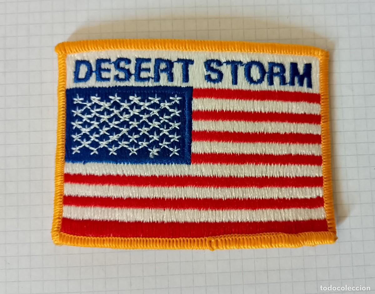 Military Antiques: Parche bordado de tela, Desert Storm