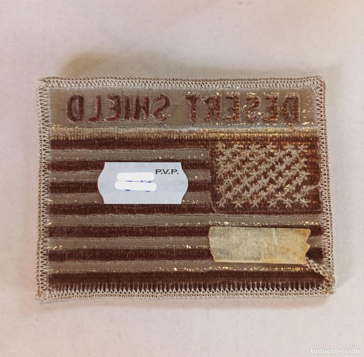 Militaria: Parche de tela, &rdquo;Desert Shield&rdquo; - Foto 2