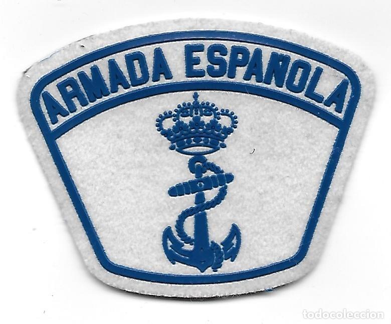 Militaria: parche ARMADA ESPA&Ntilde;OLA BLANCO - Foto 1