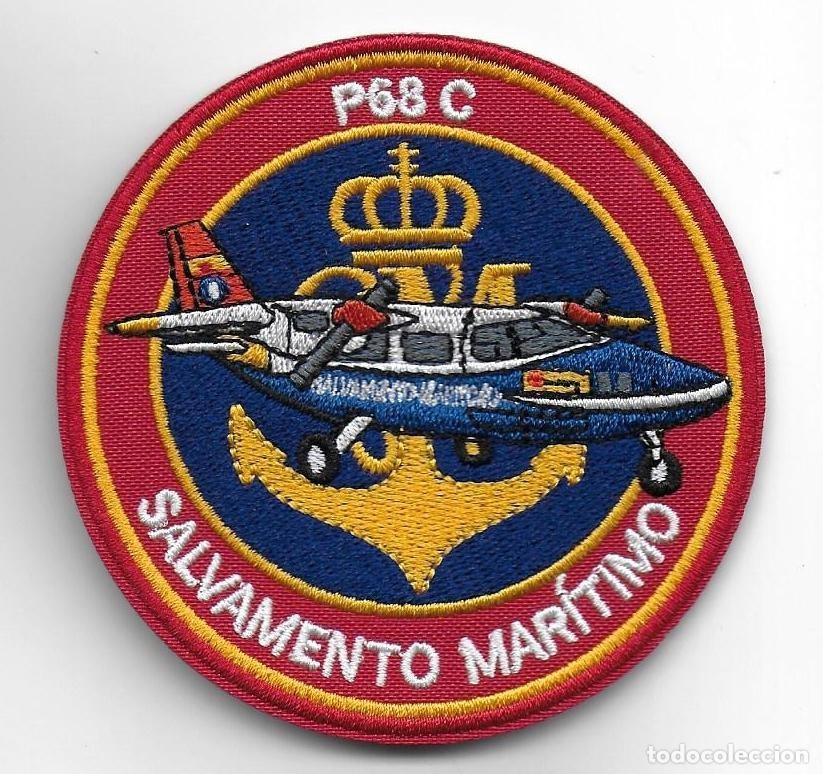 Militaria: parche SALVAMENTO MARITIMO P68C - Foto 1
