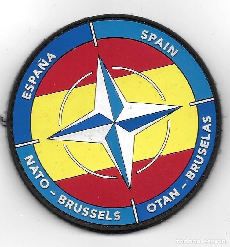 Militaria: parche ESPA&Ntilde;A OTAN BRUSELAS - Foto 1