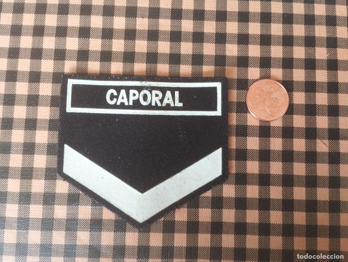 Militaria: Parche de caporal, bomberos - Foto 1