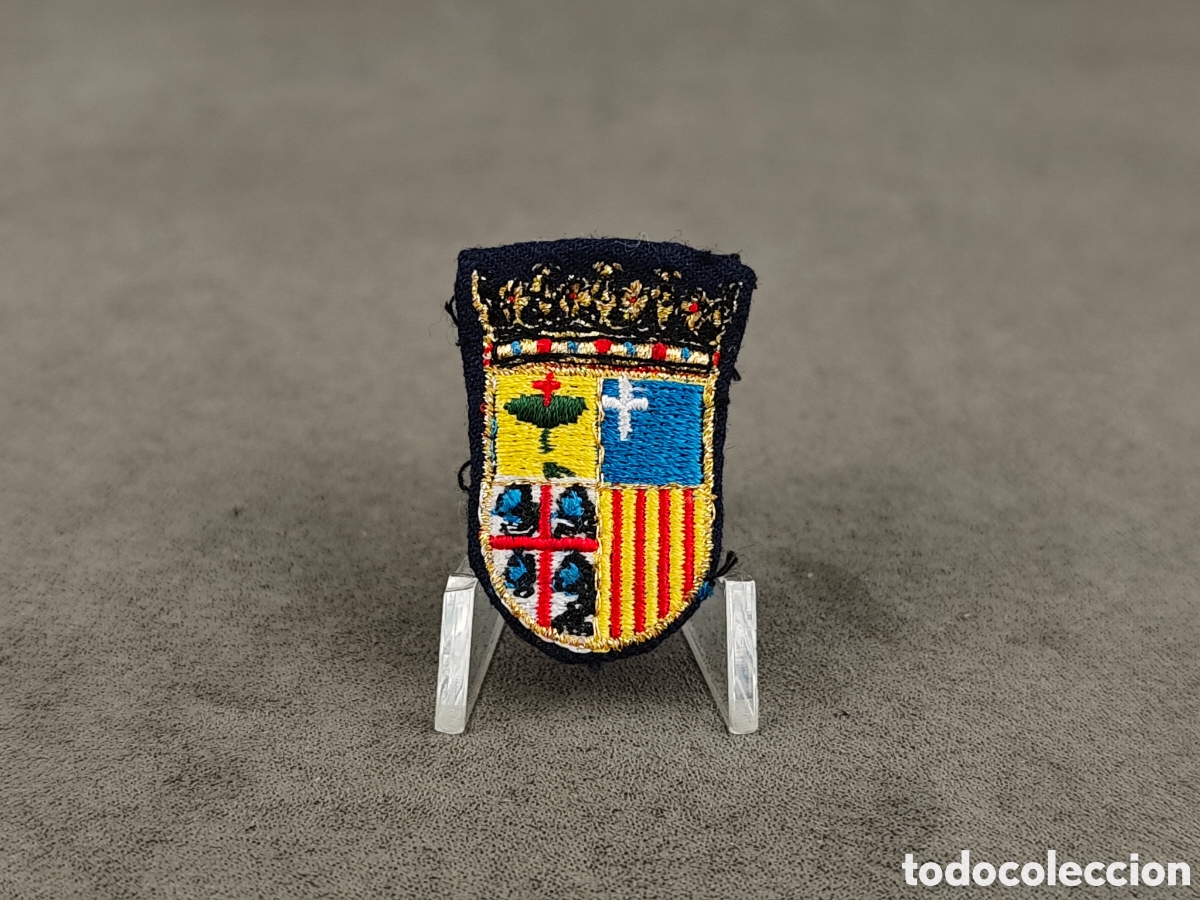 Militaria: Antiguo Parche Brigada Arag&oacute;n