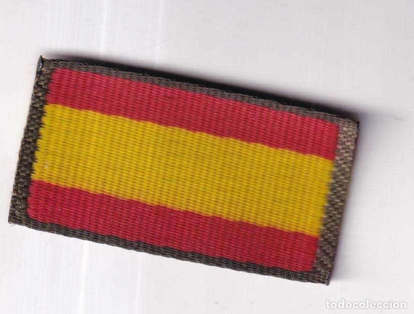 Militaria: PARCHE BANDERA DE ESPA&Ntilde;A 5,50 X 3 CM