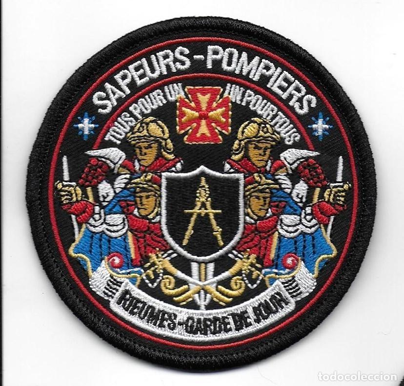 Militaria: parche BOMBEROS FRANCIA - Foto 1