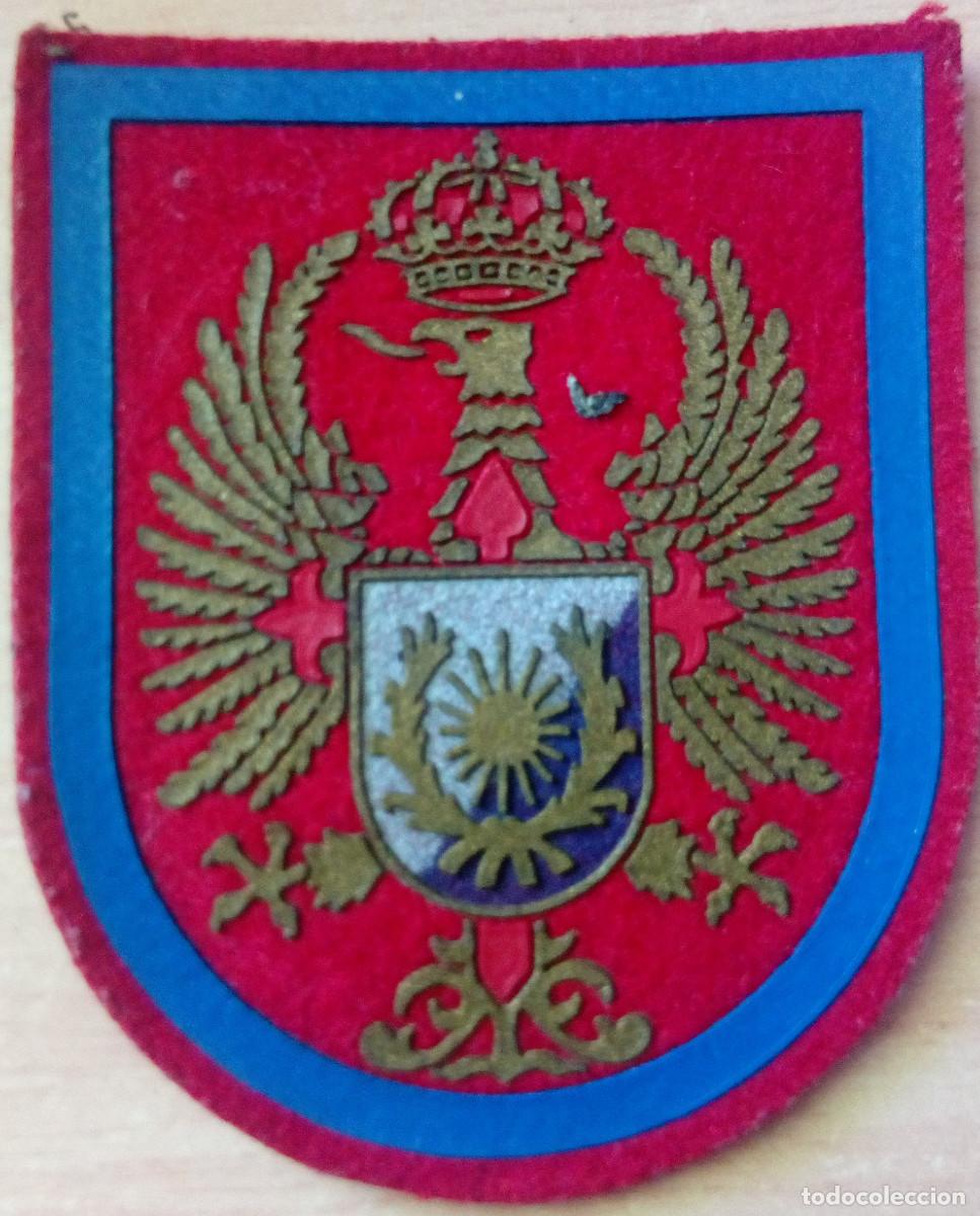 Militaria: PARCHE BRAZO AGRUPACI&Oacute;N DE INTENDENCIA DE LA RESERVA GENERAL. FIELTRO Y PL&Aacute;STICO. MUY ANTIGUO