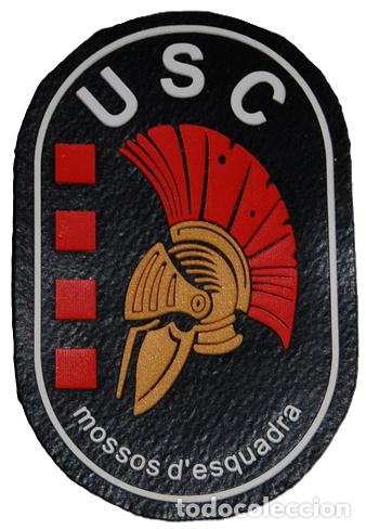 Militaria: PARCHE MOSSOS D&acute;ESQUADRA UNIDAD DE SEGURIDAD CIUDADANA