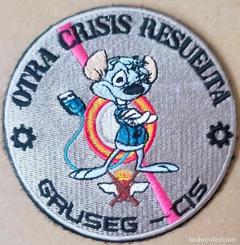 Militaria: PARCHE DEL EJ&Eacute;RCITO DEL AIRE. CIS. GRUPO DE SEGURIDAD (GRUSEG)