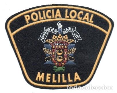 Militaria: parche POLICIA LOCAL MELILLA