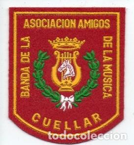 Militaria: parche BANDA DE MUSICA CUELLAR