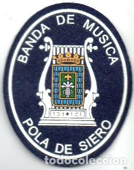 Militaria: parche BANDA DE MUSICA POLA DE SIERO