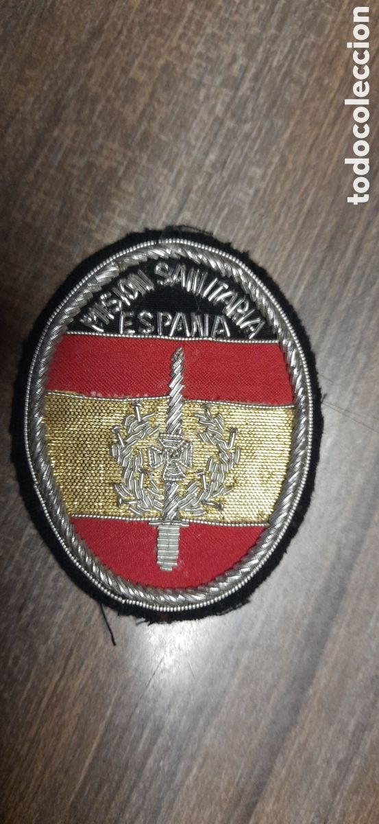 Militaria: Parche misi&oacute;n sanitaria espa&ntilde;a