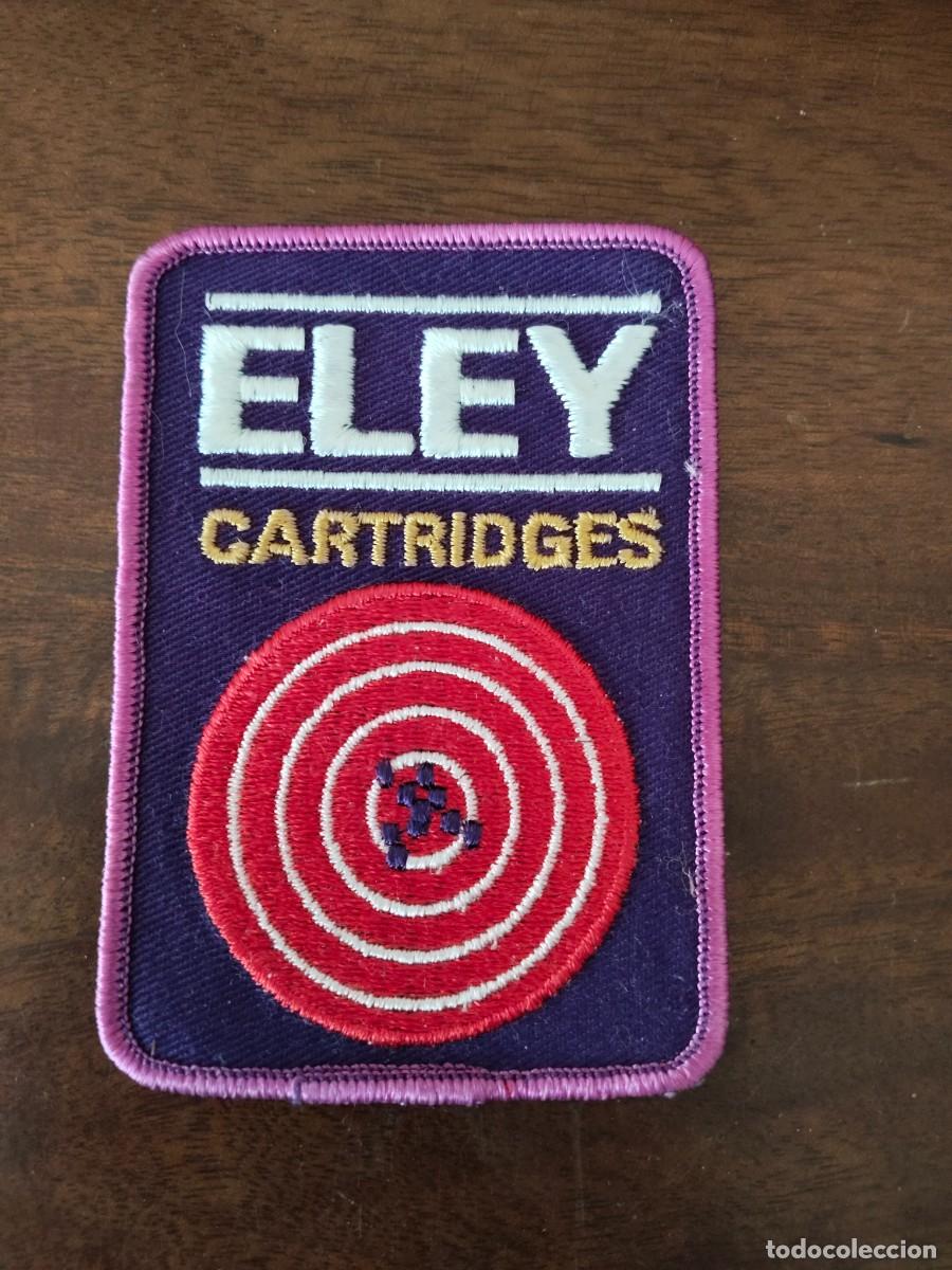 Militaria: Parche de Cartuchos y munici&oacute;n Eley.