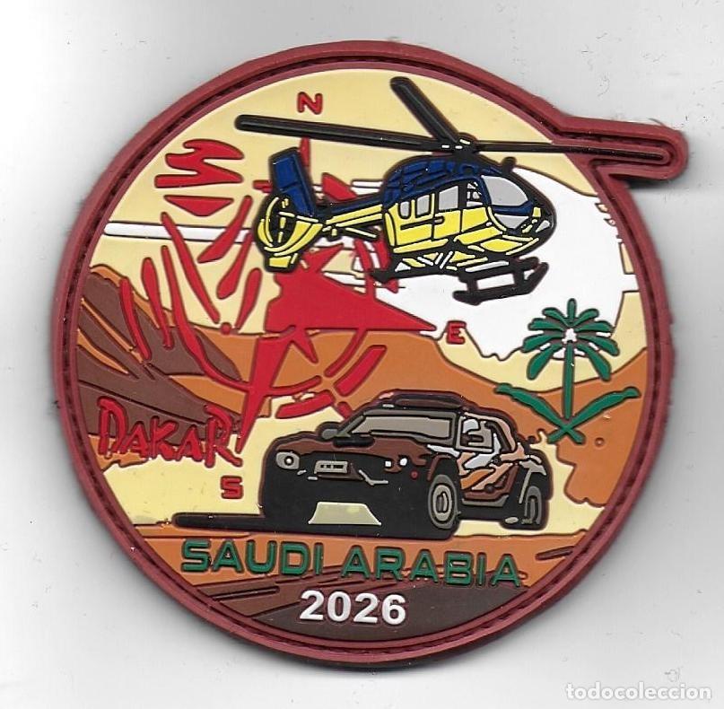 Militaria: parche HEMS DAKAR ARABIA SAUDI HELICOPTERO EMERGENCIAS