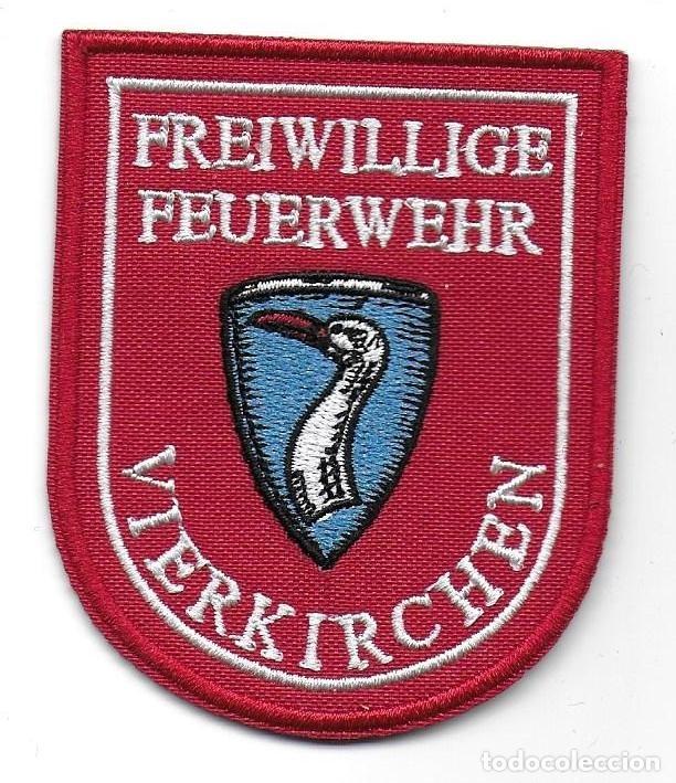 Militaria: parche BOMBEROS ALEMANIA