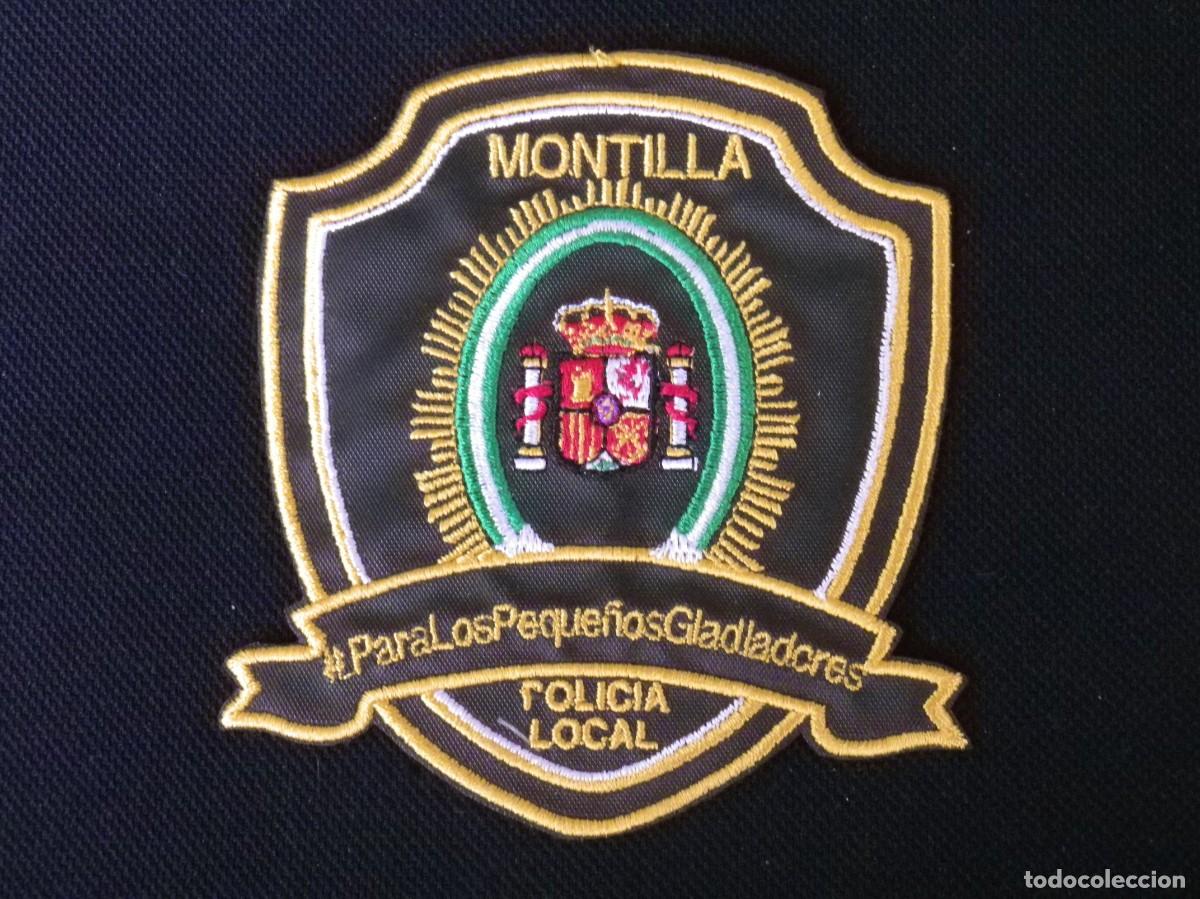 Militaria: PARCHE DE BRAZO DE POLICIA LOCAL DE MONTILLA(C&Oacute;RDOBA).